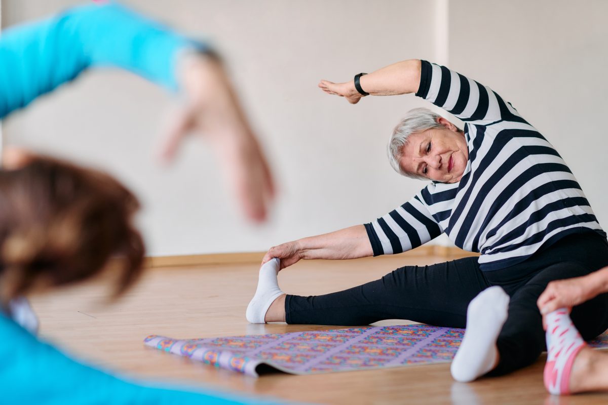 Why is exercise important for over 50s?