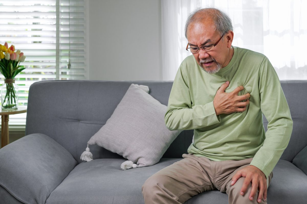 chest discomfort or pain