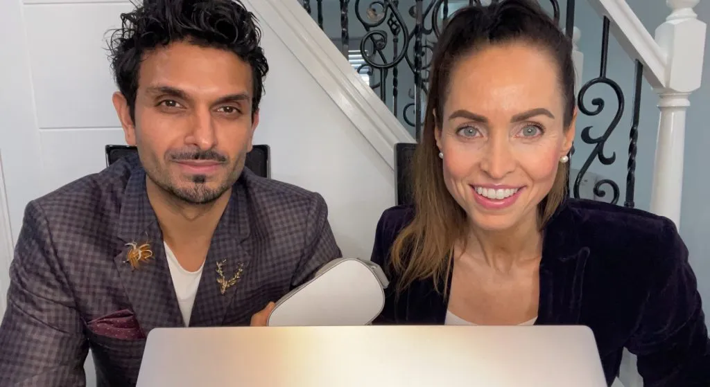 Antlerzz founders Indi Kalirai (L) and Line Wegner Hausken (R)