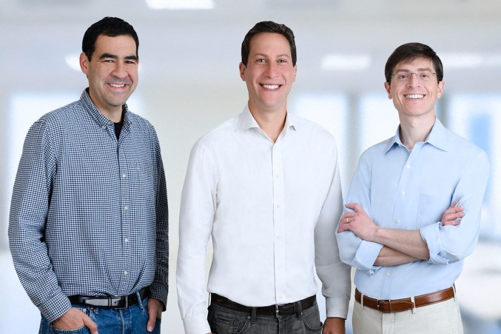 Craig Mermel, Michael Mager, and Ben Rapoport of Precision Neuroscience