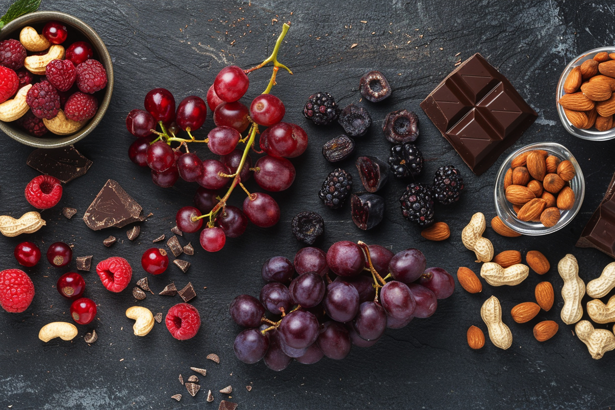 resveratrol rich foods