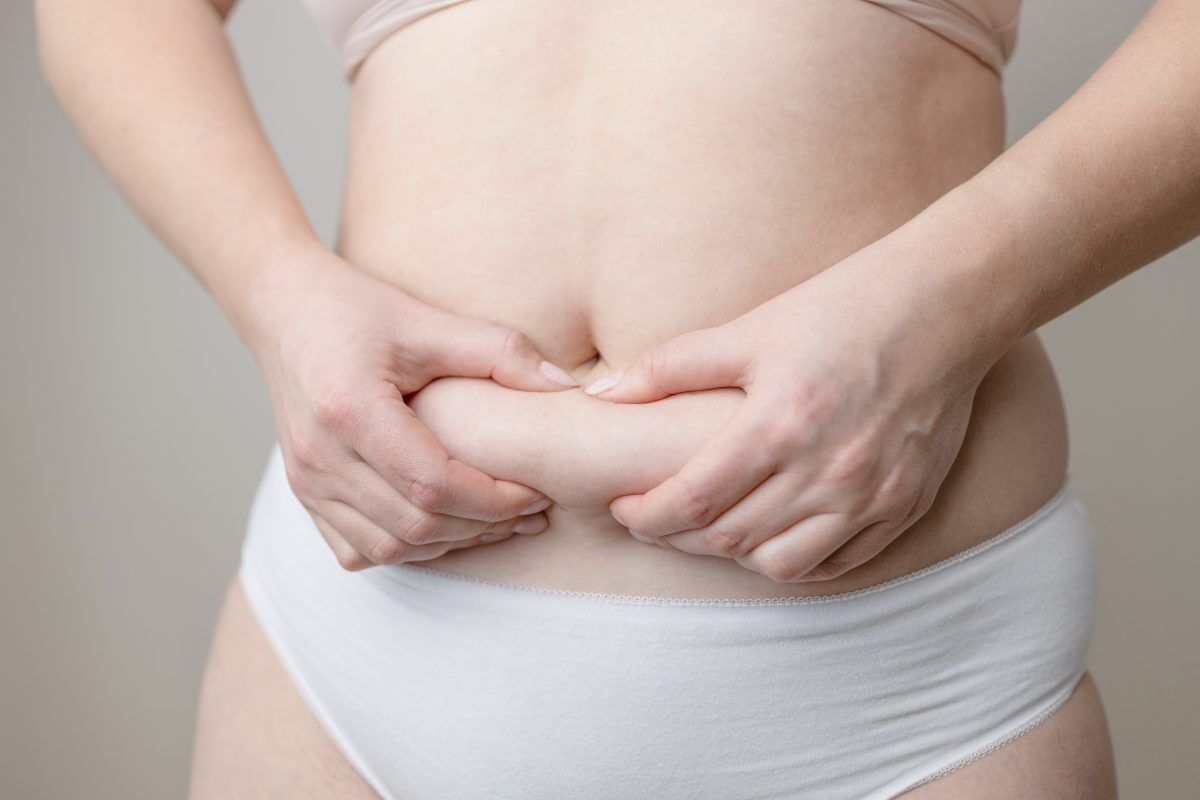 What are the different types of fat distribution?