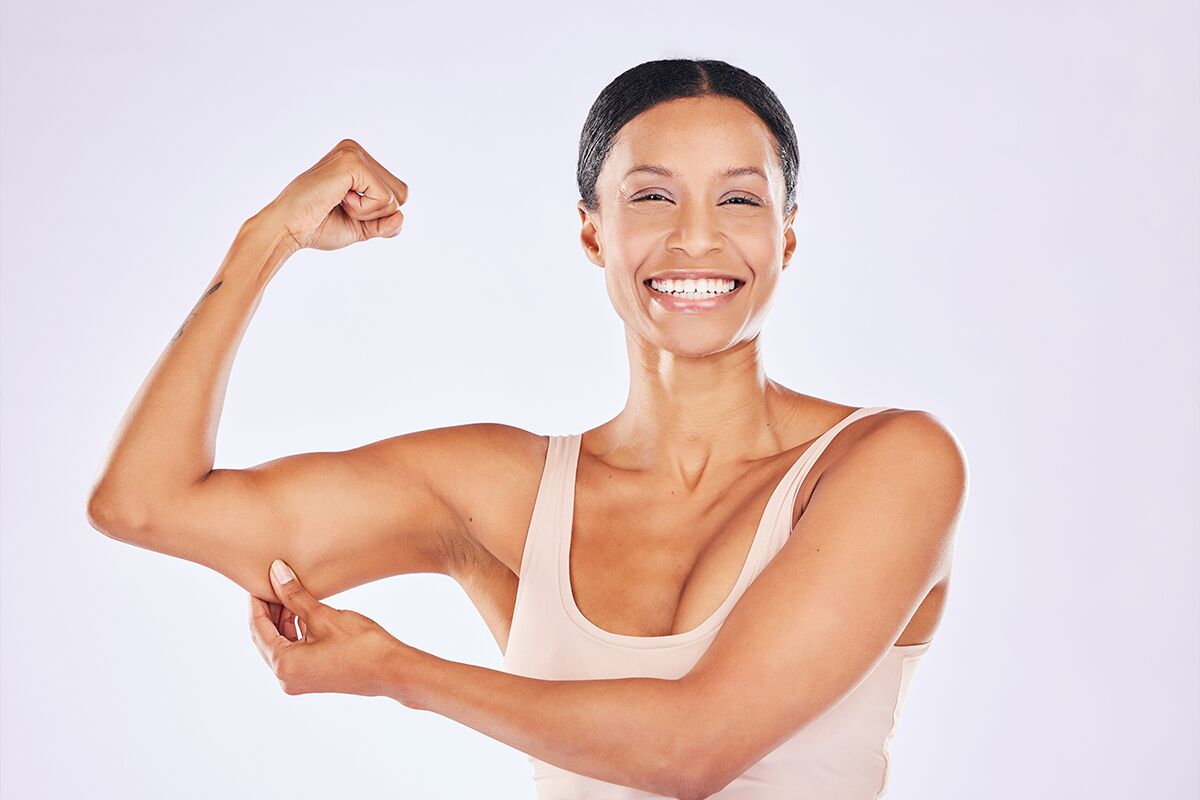 achieve good muscle mass percentage